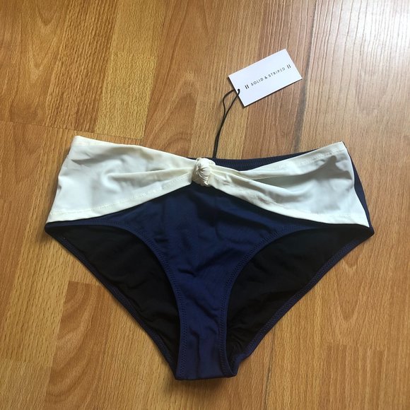 NWT Solid & Striped Whitney Bikini bottom - Picture 2 of 6
